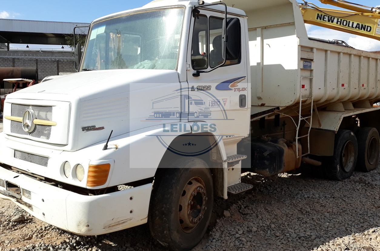 Mercedes-Benz L-1620 - 6x2 - 2004 - Basculante