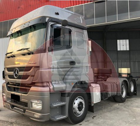  Mercedes Benz Axor 2544S - 6x2 - 2012